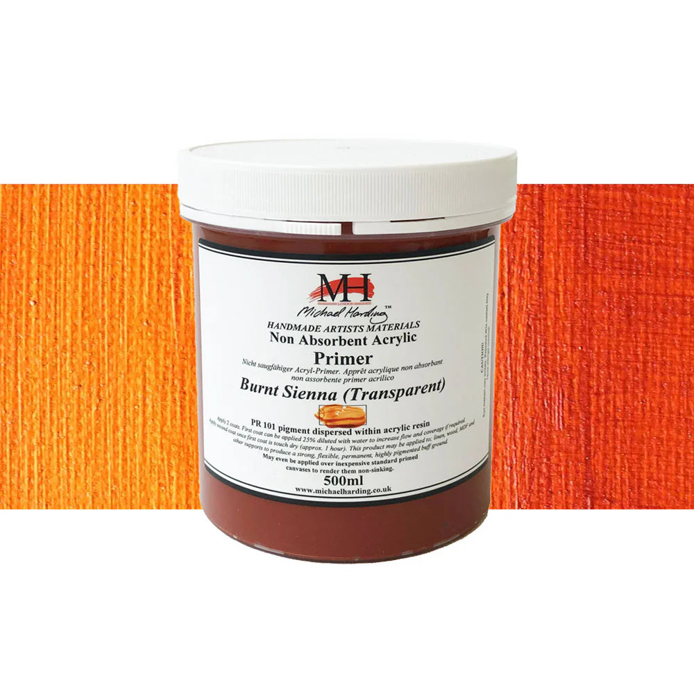 Michael Harding Non Absorbant Primer Burnt Sienna (Transparent)