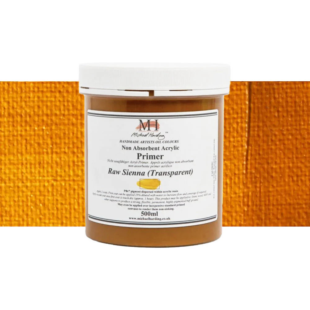 Michael Harding Non Absorbant Primer Raw Sienna (Transparent)