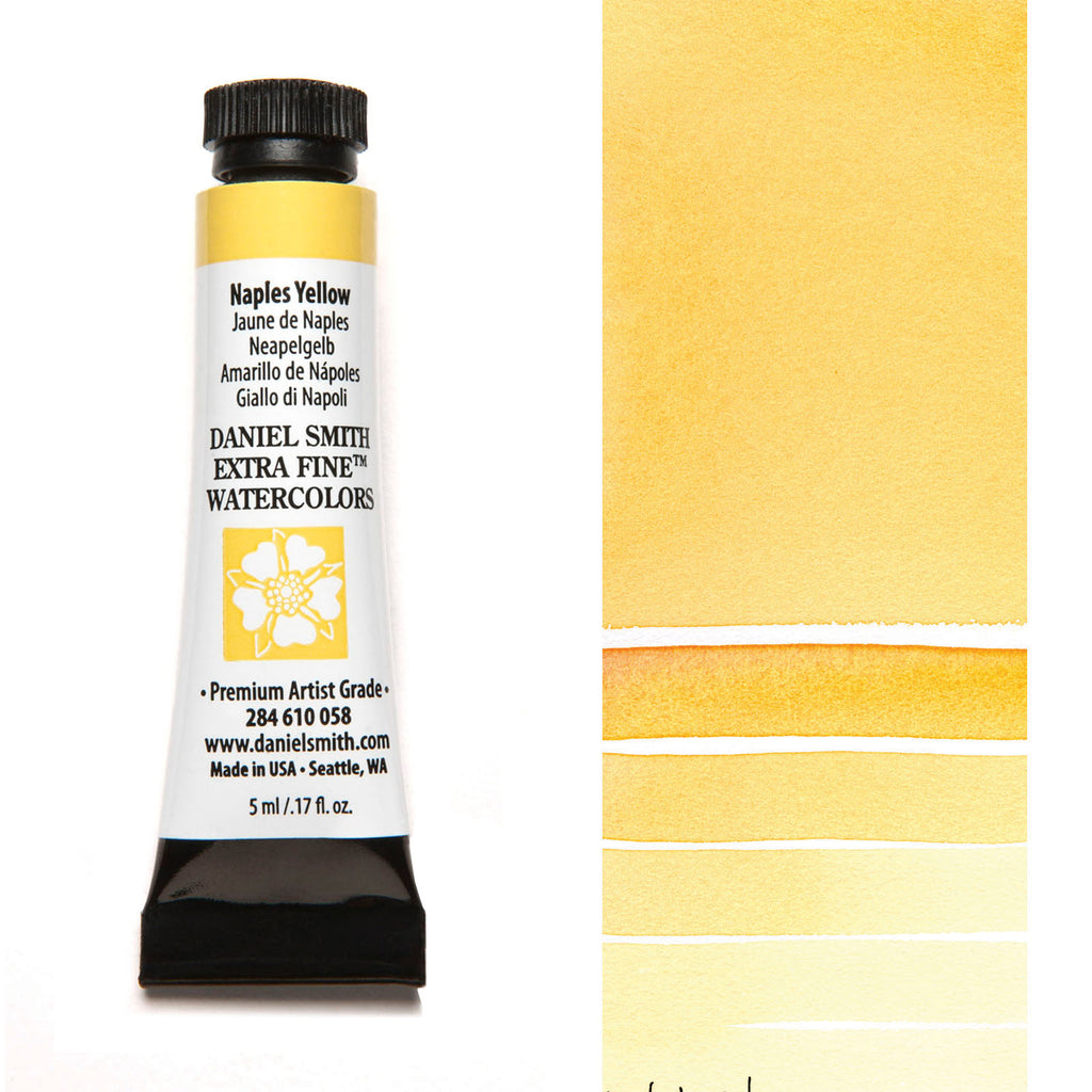 Daniel Smith Extra Fine Watercolours 5ml Naples Yellow