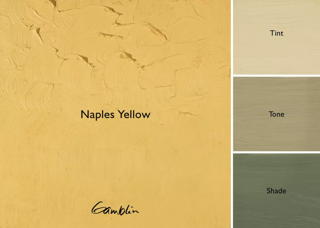 Gamblin Artist Oil Naples Yellow