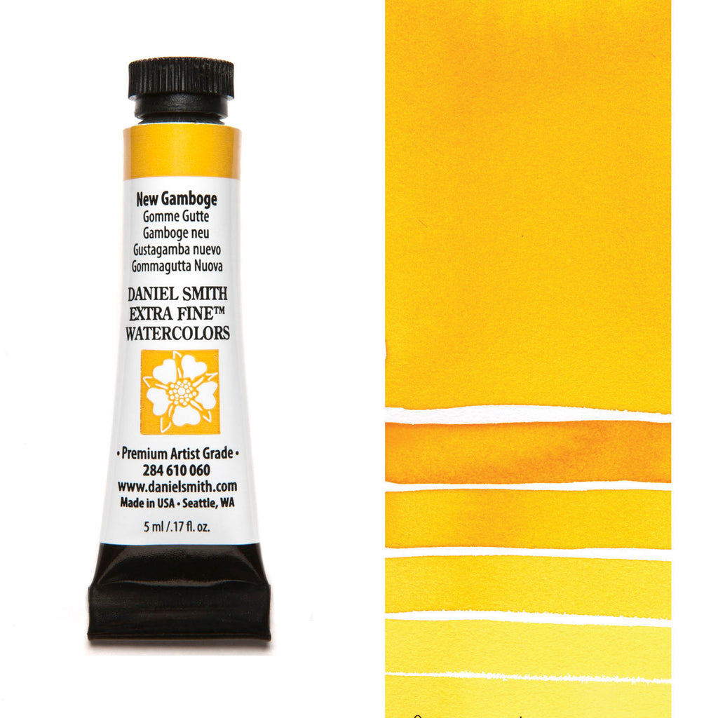 Daniel Smith Extra Fine Watercolours 5ml New Gamboge