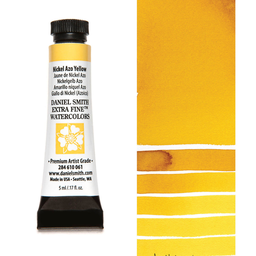 Daniel Smith Extra Fine Watercolours 5ml Nickel Azo Yellow