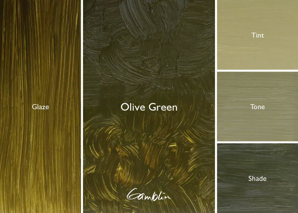 Gamblin Artist Oil Olive Green