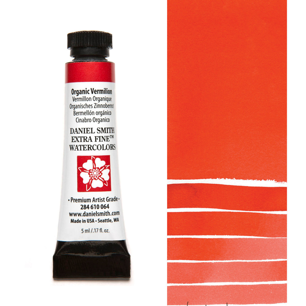 Daniel Smith Extra Fine Watercolours 5ml Organic Vermilion