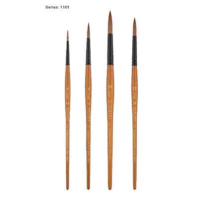 PanArt Synthetic Sable Brush Round series 1101