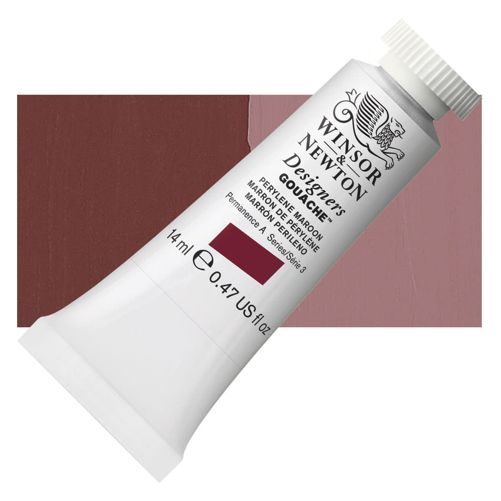 Winsor Newton Gouache 14ml Perylene Maroon