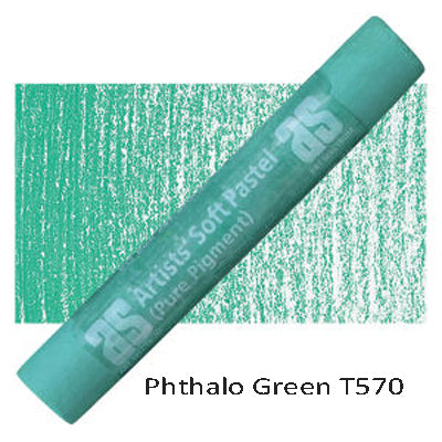Art Spectrum Artists' Soft Pastels PhthaloGreen T570