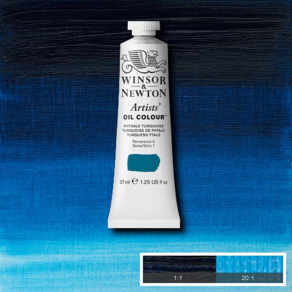 Winsor & Newton Artist Oil Paint Phthalo Turquoise