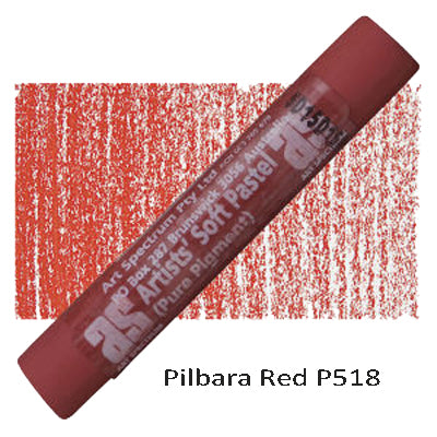 Art Spectrum Artists' Soft Pastels Pilbara Red P518