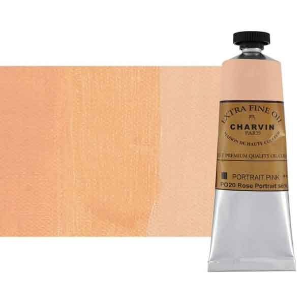 Charvin Extra Fine Artist OIl Paint Portrait Pink