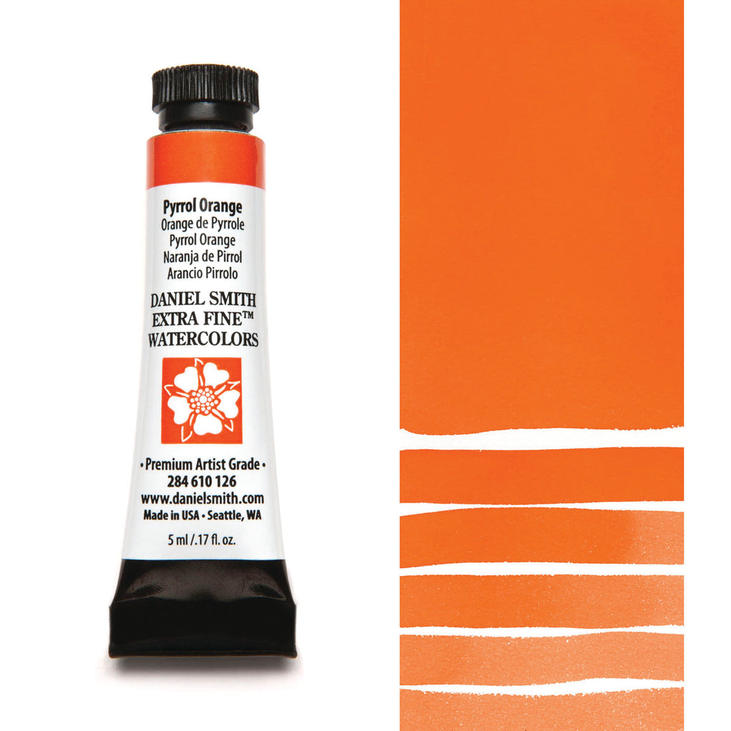 Daniel Smith Extra Fine Watercolours 5ml Pyrrol Orange
