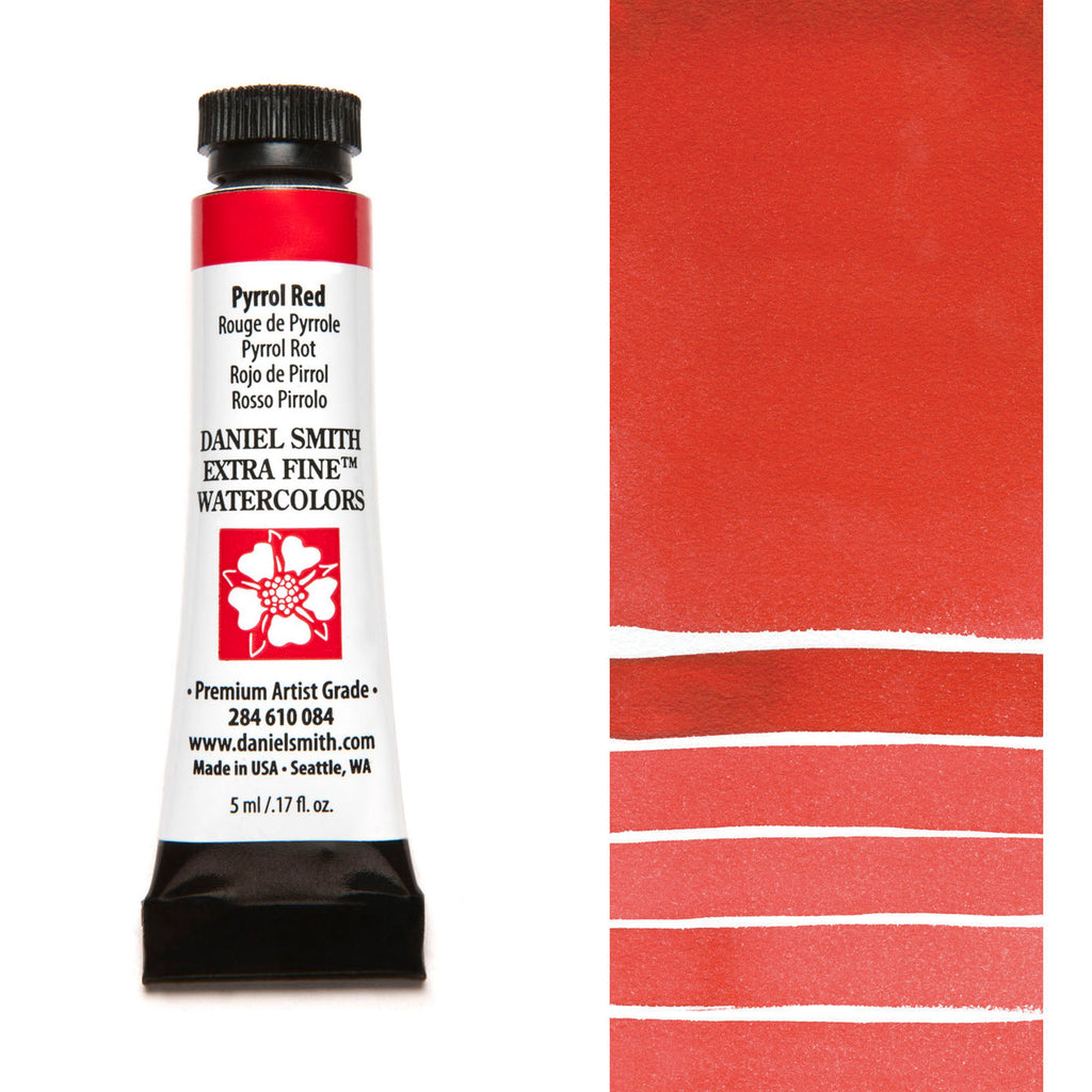 Daniel Smith Extra Fine Watercolours 5ml Pyrrol Red