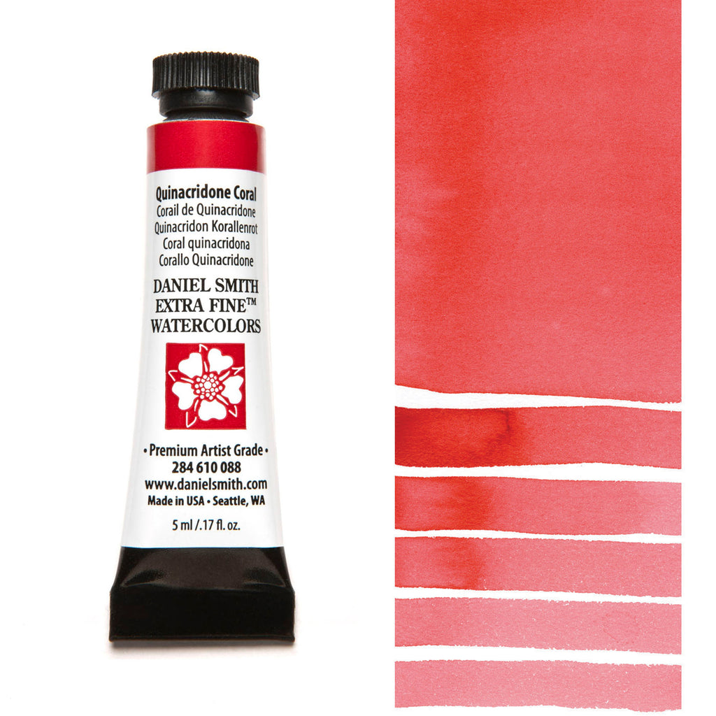 Daniel Smith Extra Fine Watercolours 5ml Quinacridone Coral