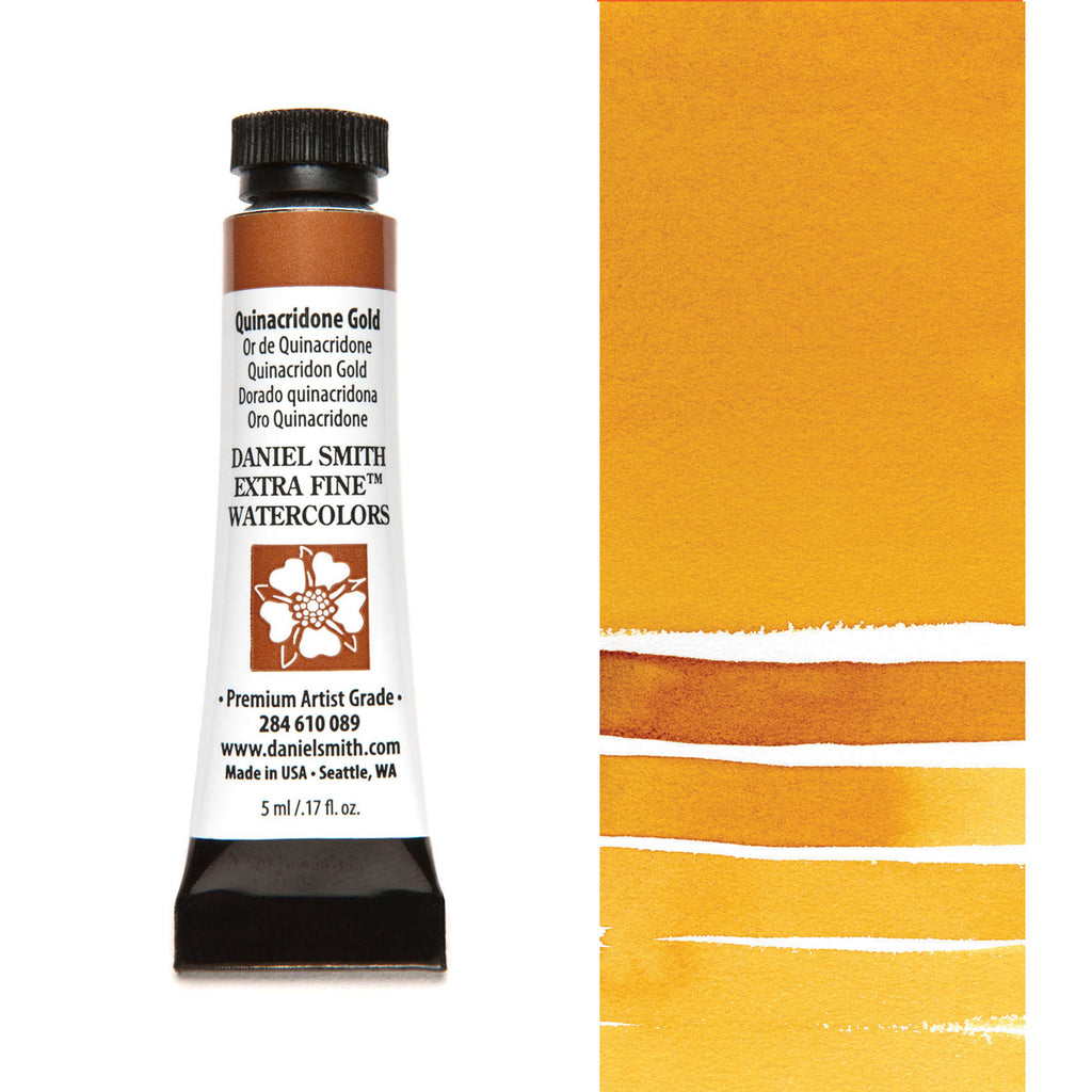 Daniel Smith Extra Fine Watercolours 5ml Quinacridone Gold