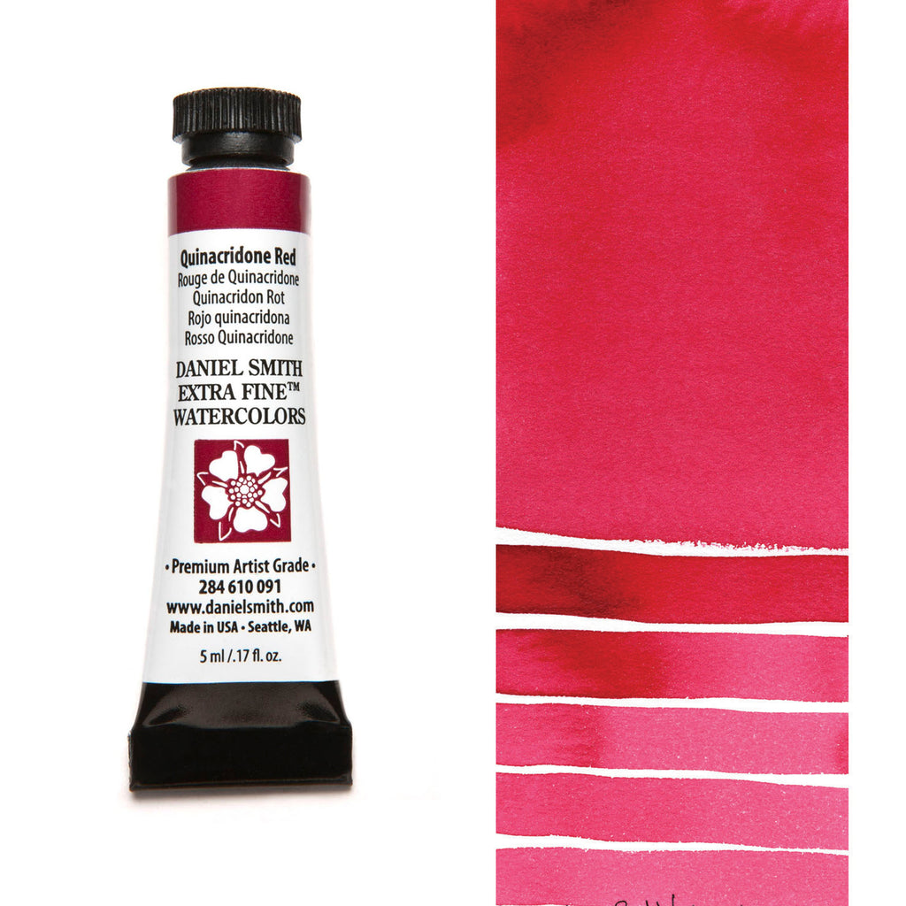 Daniel Smith Extra Fine Watercolours 5ml Quinacridone Red