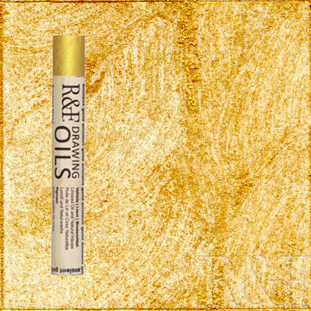 R&F Drawing Oils Ancient Gold