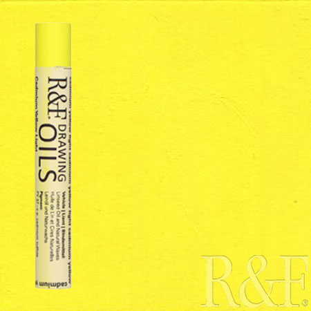 R&F Drawing Oils Cadmium Yellow Light