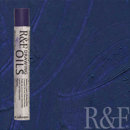 R&F Drawing Oils Midnight Blue