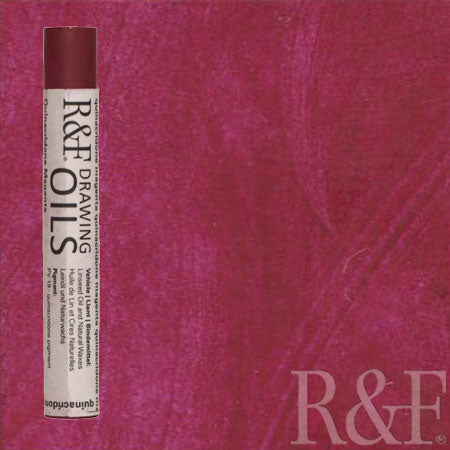 R&F Drawing Oils Quinacridone Magenta