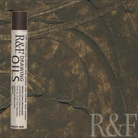 R&F Drawing Oils Raw Umber