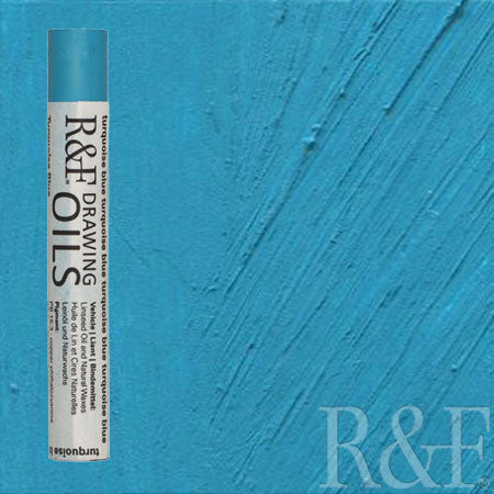 R&F Drawing Oils Turquiose Blue