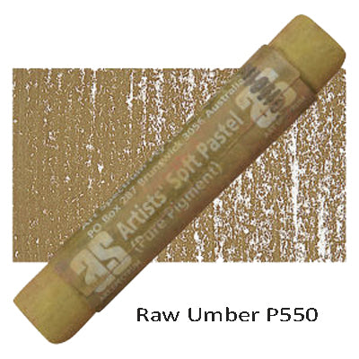 Art Spectrum Artists' Soft Pastels Raw Umber P550
