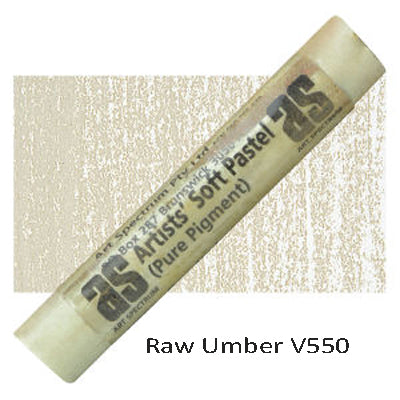 Art Spectrum Artists' Soft Pastels Raw Umber V550