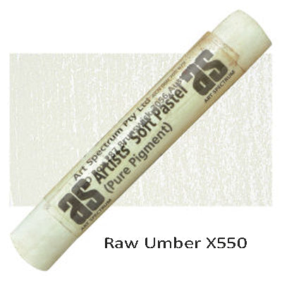 Art Spectrum Artists' Soft Pastels Raw Umber X550
