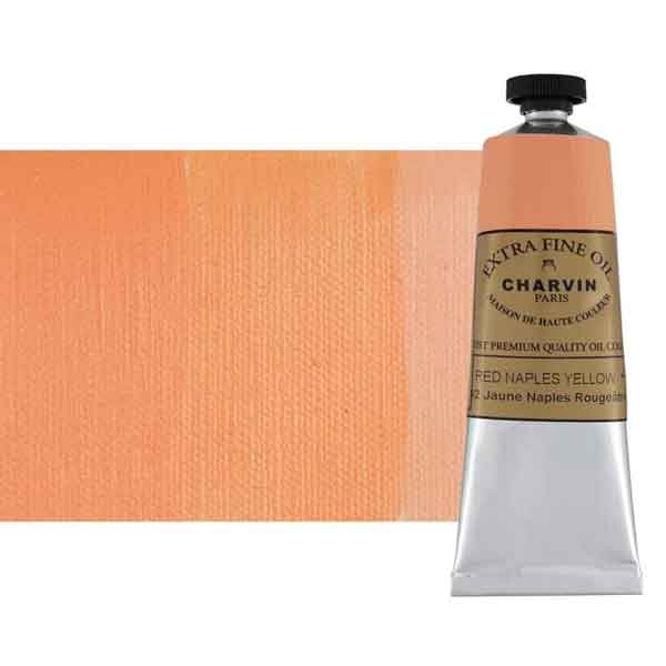 Charvin Extra Fine Artist OIl Paint Red Naples Yellow