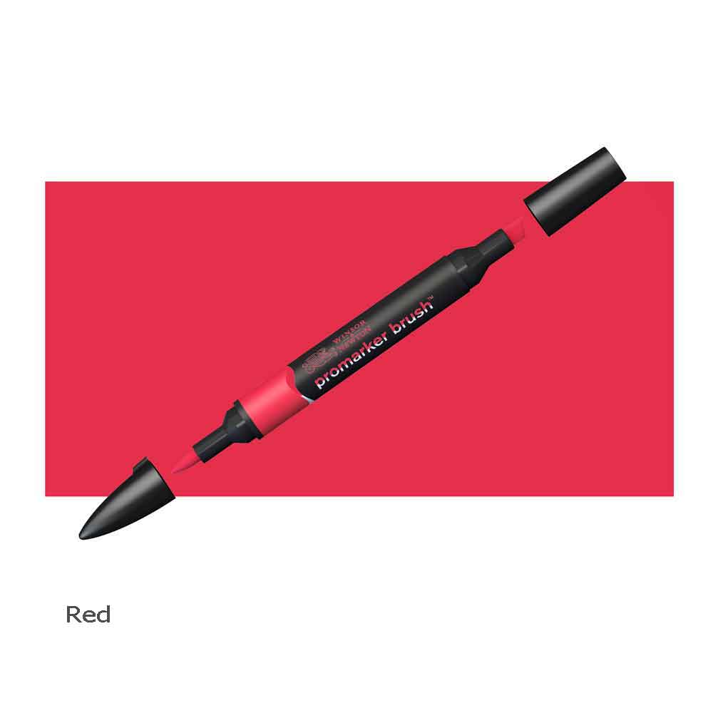 Winsor & Newton Pro Marker Brush Pen Red