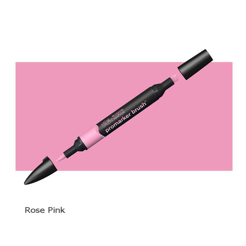 Winsor & Newton Pro Marker Brush Pen Rose Pink
