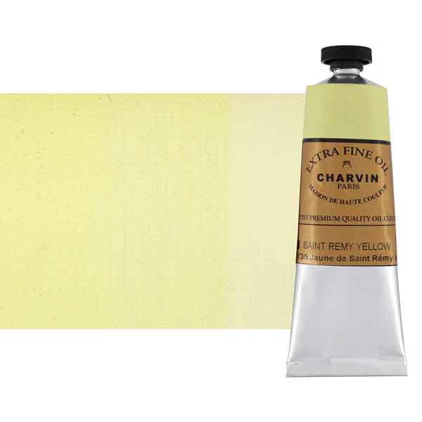 Charvin Extra Fine Artist OIl Paint Saint Remy Yellow