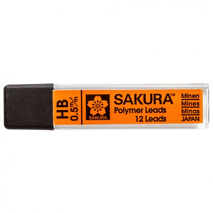 Sakura Mechanical Pencil HB Leads 0.5mm