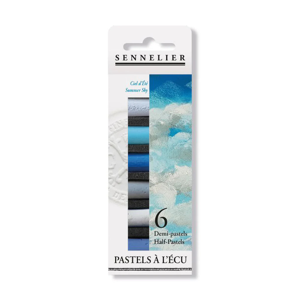 Sennelier 1/2 stick Soft Pastel set - Summer Sky