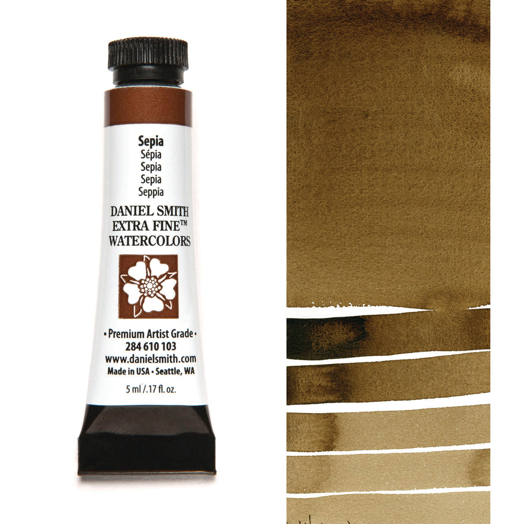 Daniel Smith Extra Fine Watercolours 5ml Sepia