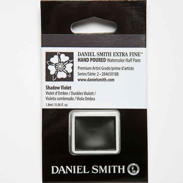 Daniel Smith Watercolours 1/2 pan Shadow Violet