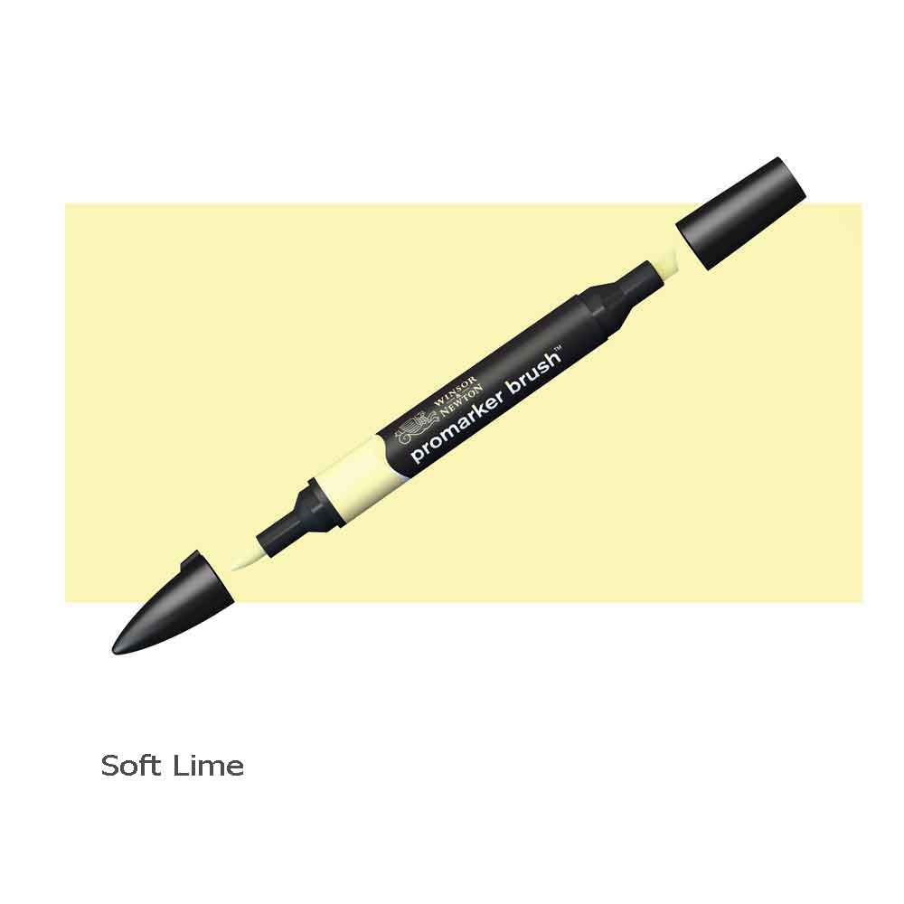 Winsor & Newton Pro Marker Brush Pen Soft Lime