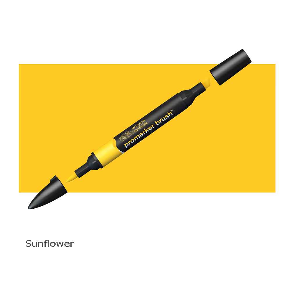 Winsor & Newton Pro Marker Brush Pen Sunflower
