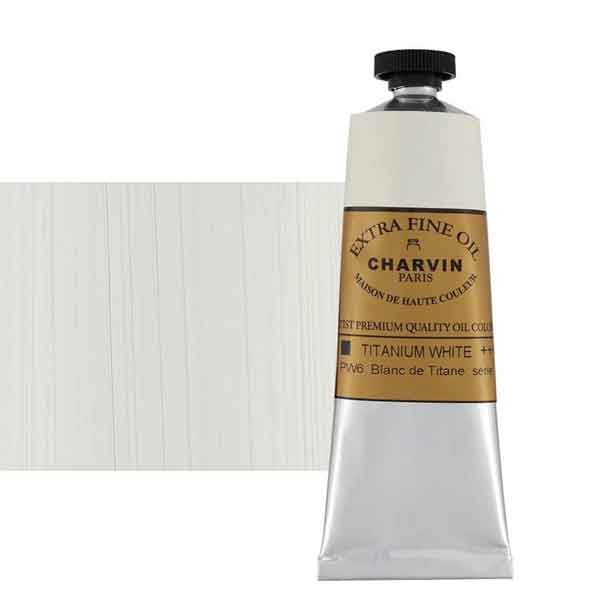 Charvin Extra Fine Oil Paint Titanium White 60ml