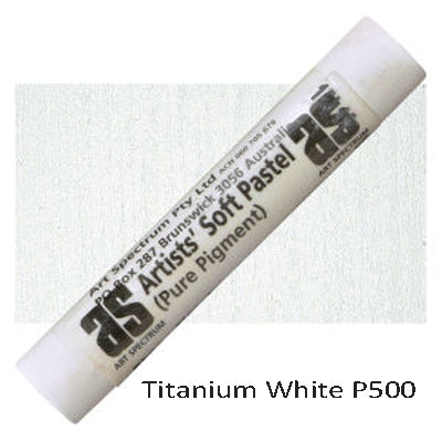 Art Spectrum Artists' Soft Pastels Titanium White P500