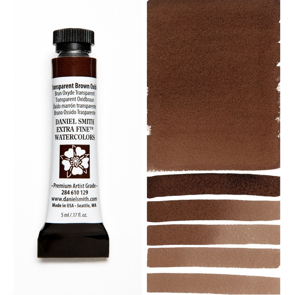 Daniel Smith Extra Fine Watercolours 5ml Transparent Brown Oxide