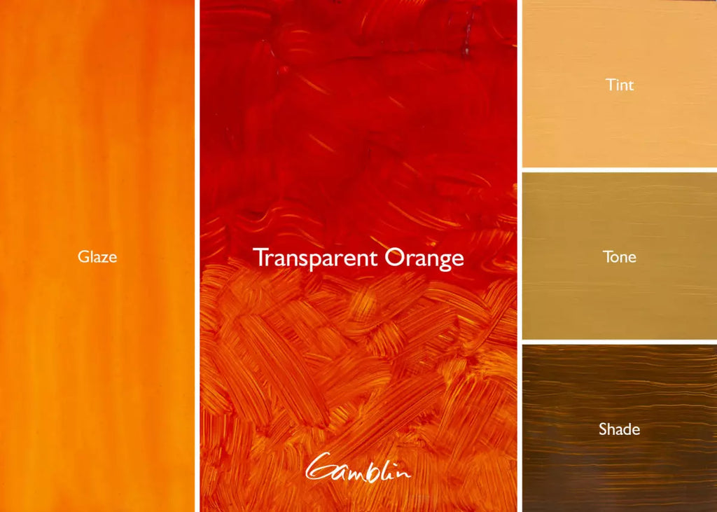 Gamblin Artist Oil Transparent Orange