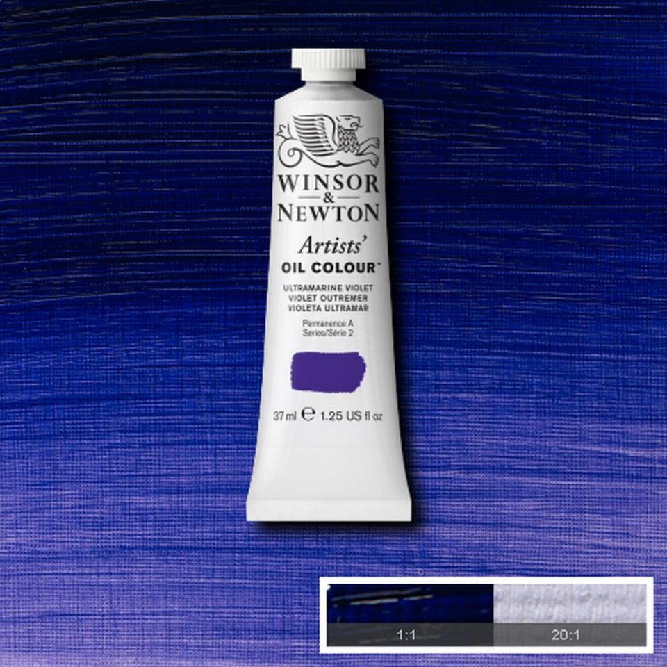 Winsor & Newton Artist Oil Paint Ultramarine Violet