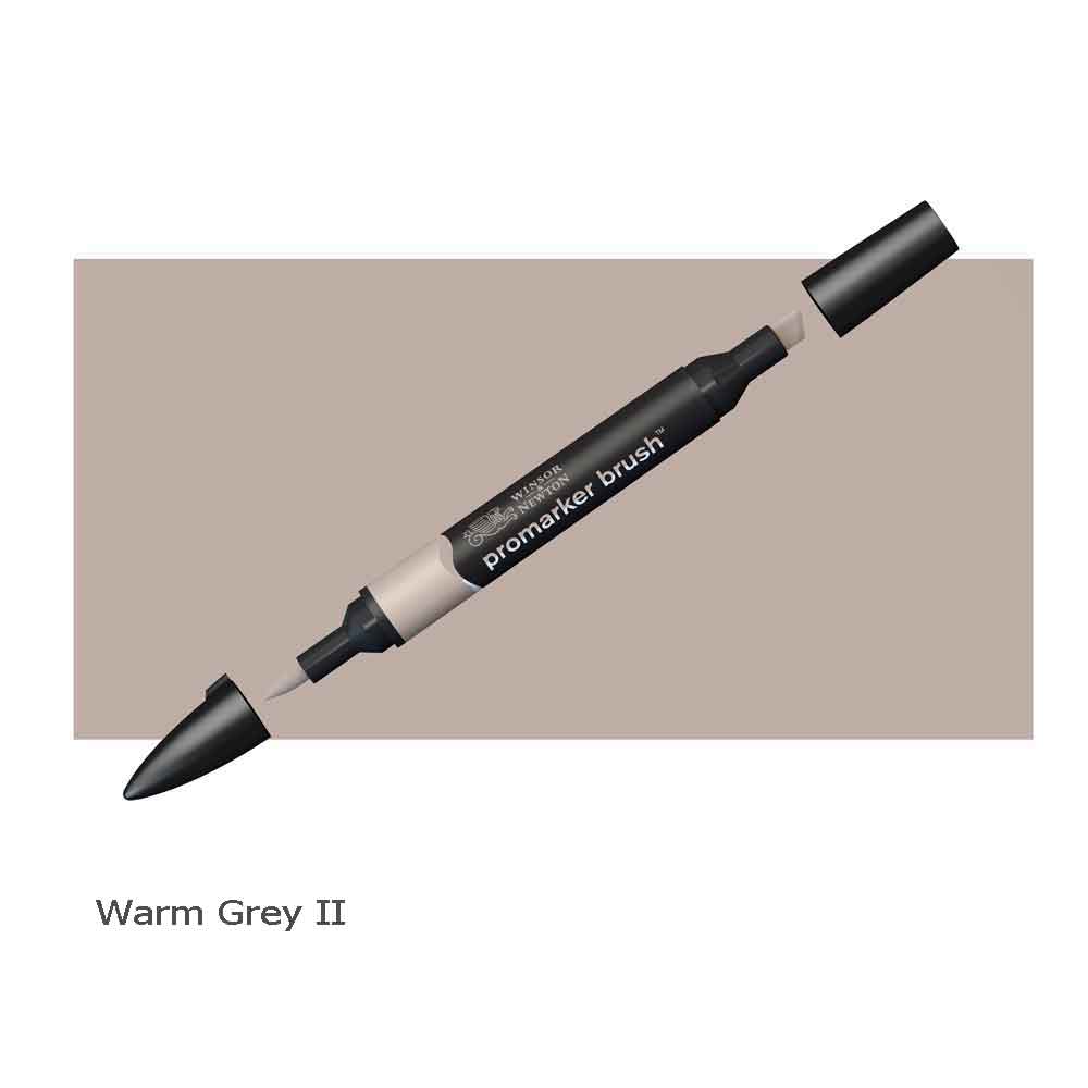 Winsor & Newton Pro Marker Brush Pen Warm Grey II