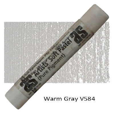 Art Spectrum Artists' Soft Pastels Warm Gray V584