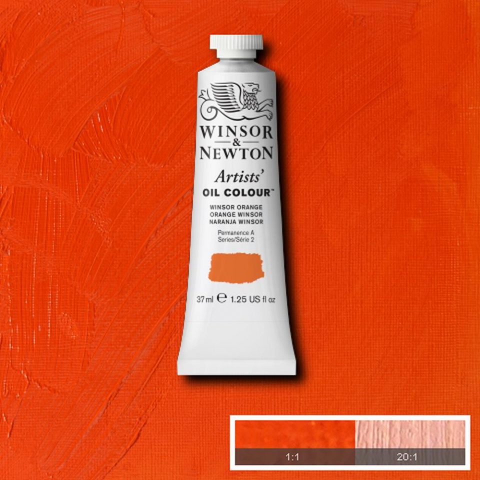 Winsor & Newton Artist Oil Paint Winsor Orange