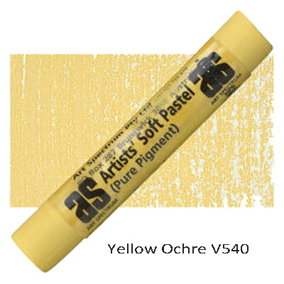 Art Spectrum Artists' Soft Pastels Yellow Ochre V540