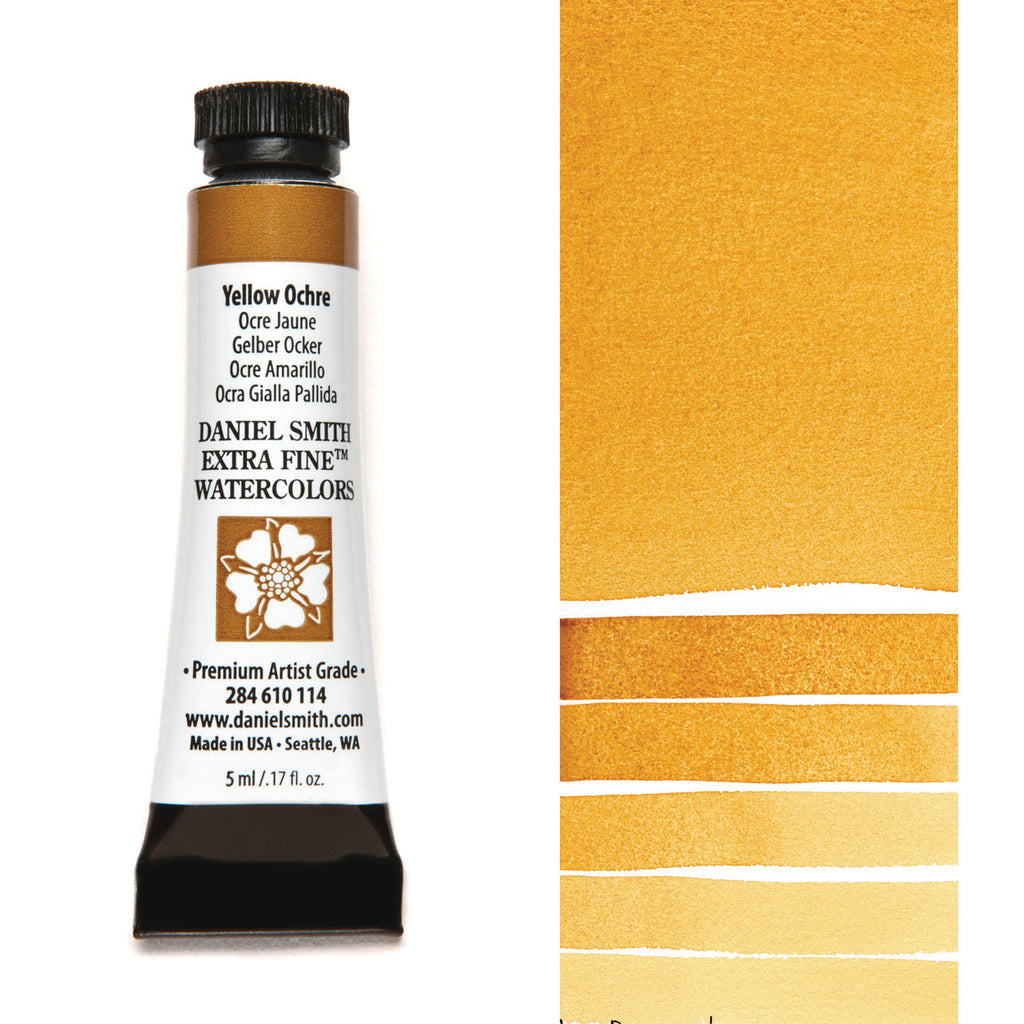 Daniel Smith Extra Fine Watercolours 5ml Yellow Ochre