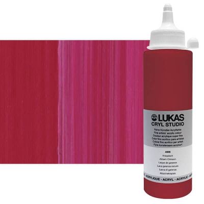 Lukas Cryl Studio Arcylic Paint Alizarin Crimson