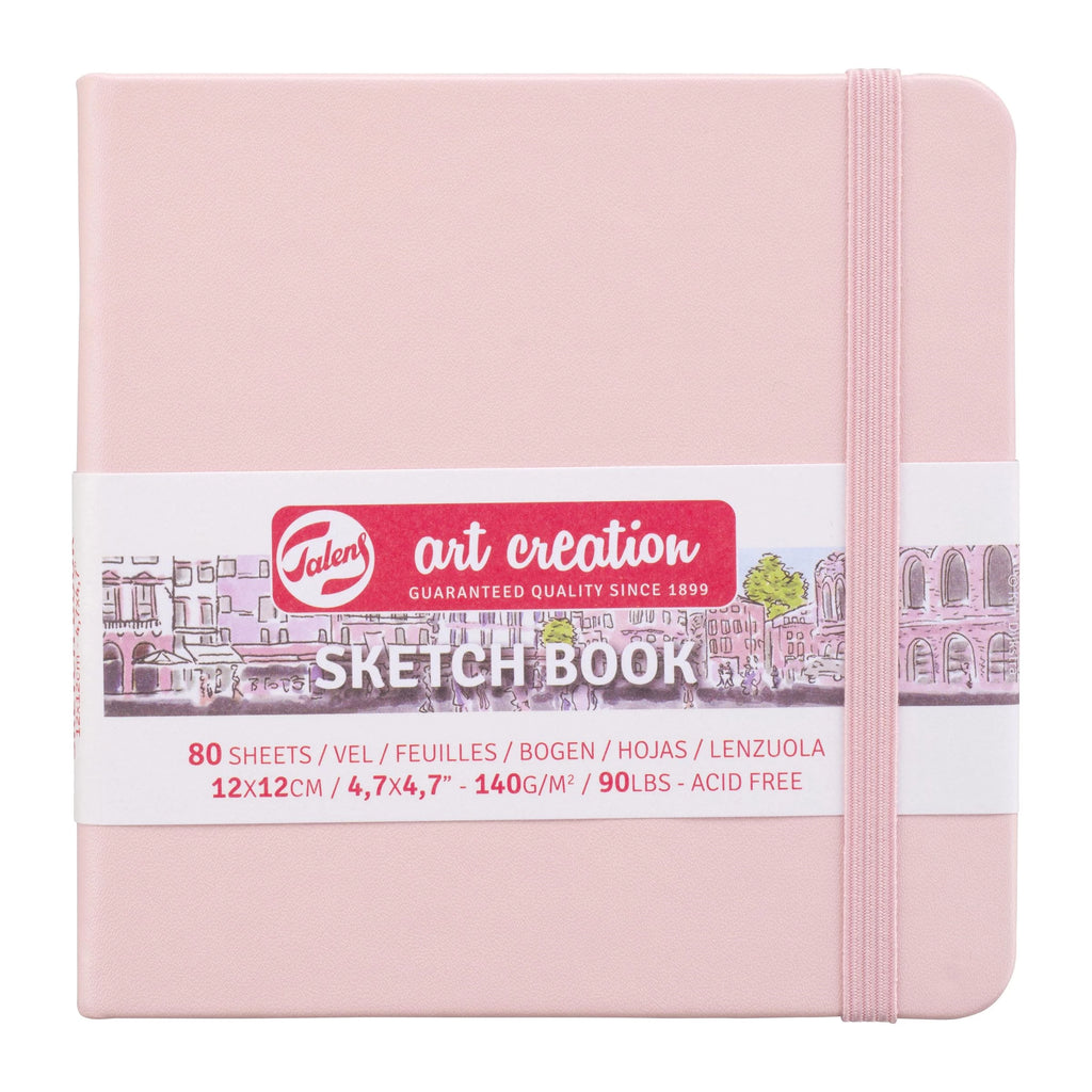 Royal Talens Art Creation Sketchbook 12x12cm Pink